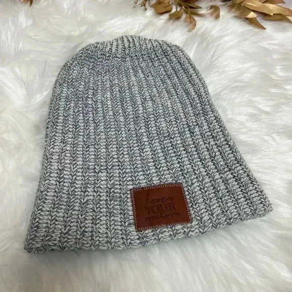 * Love Your Melon Hat Heathered Gray/Blue - Picture 1 of 4